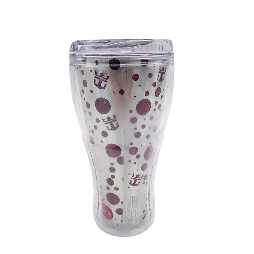 Royal Caribbean Cruise Line Coca Cola Tumbler Cup 2017 Red 7.5